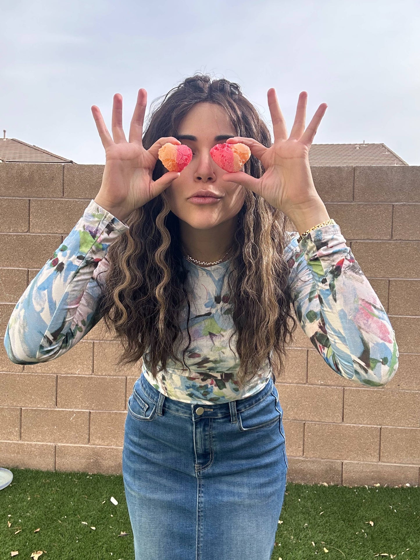 Freeze Dried PeachPuffs - Heart Jellies Candy Jar Package