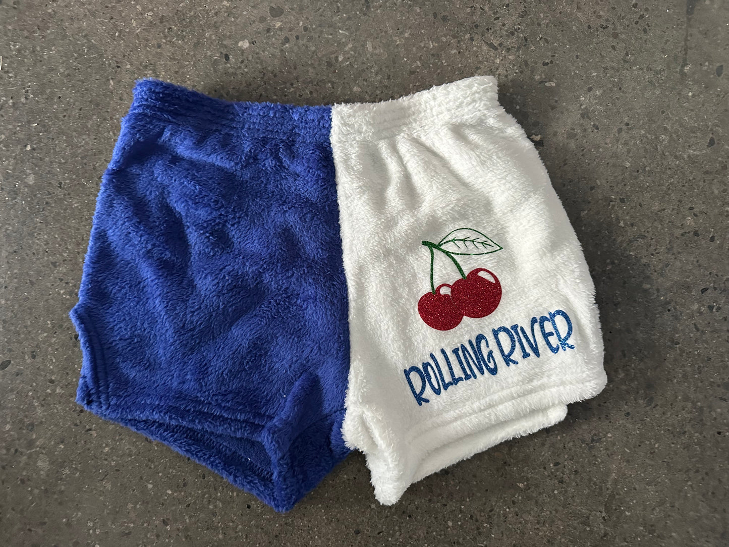 Rolling River Fuzzy Shorts Cherries