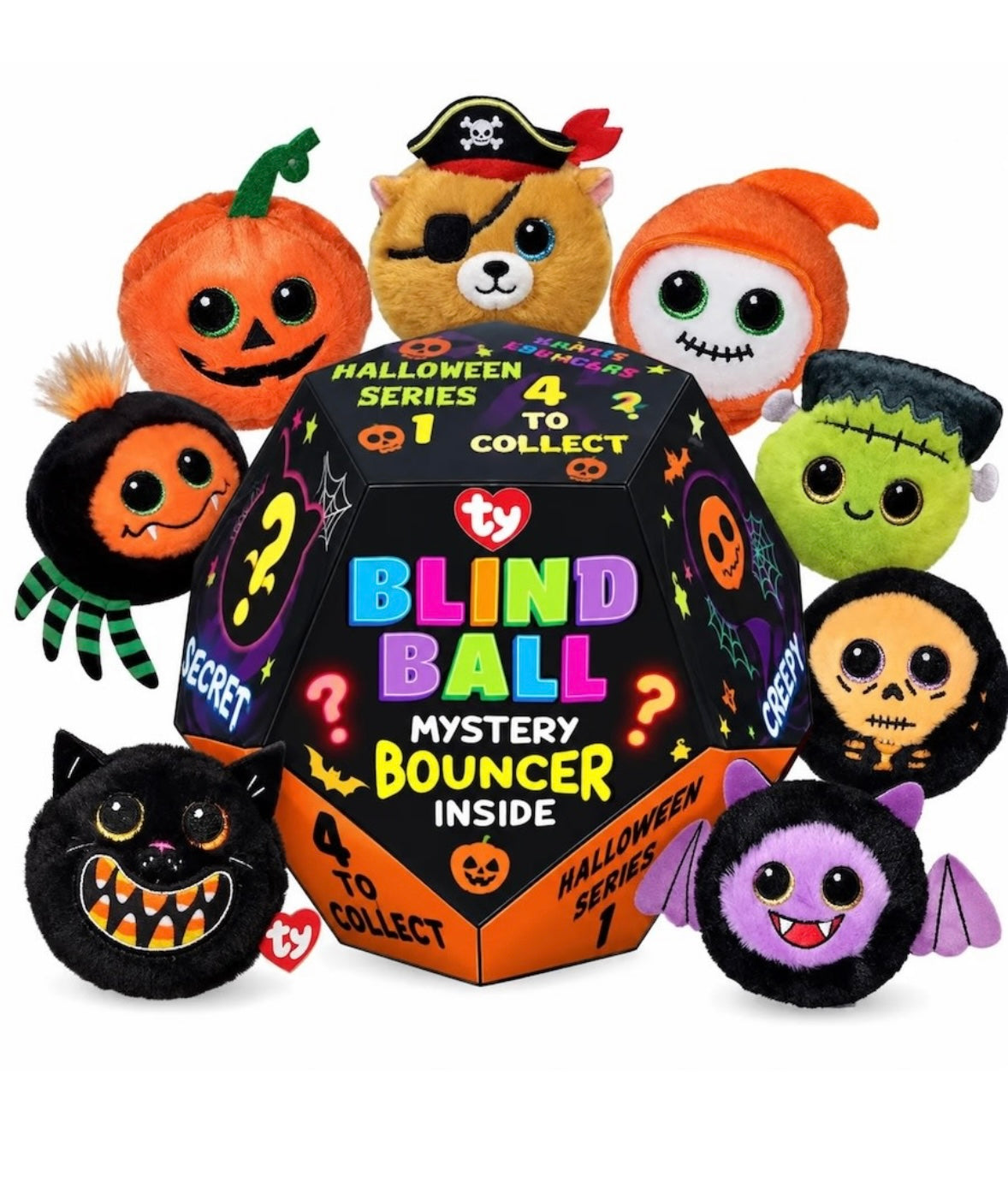 TY Halloween Mystery Beanie Bouncers