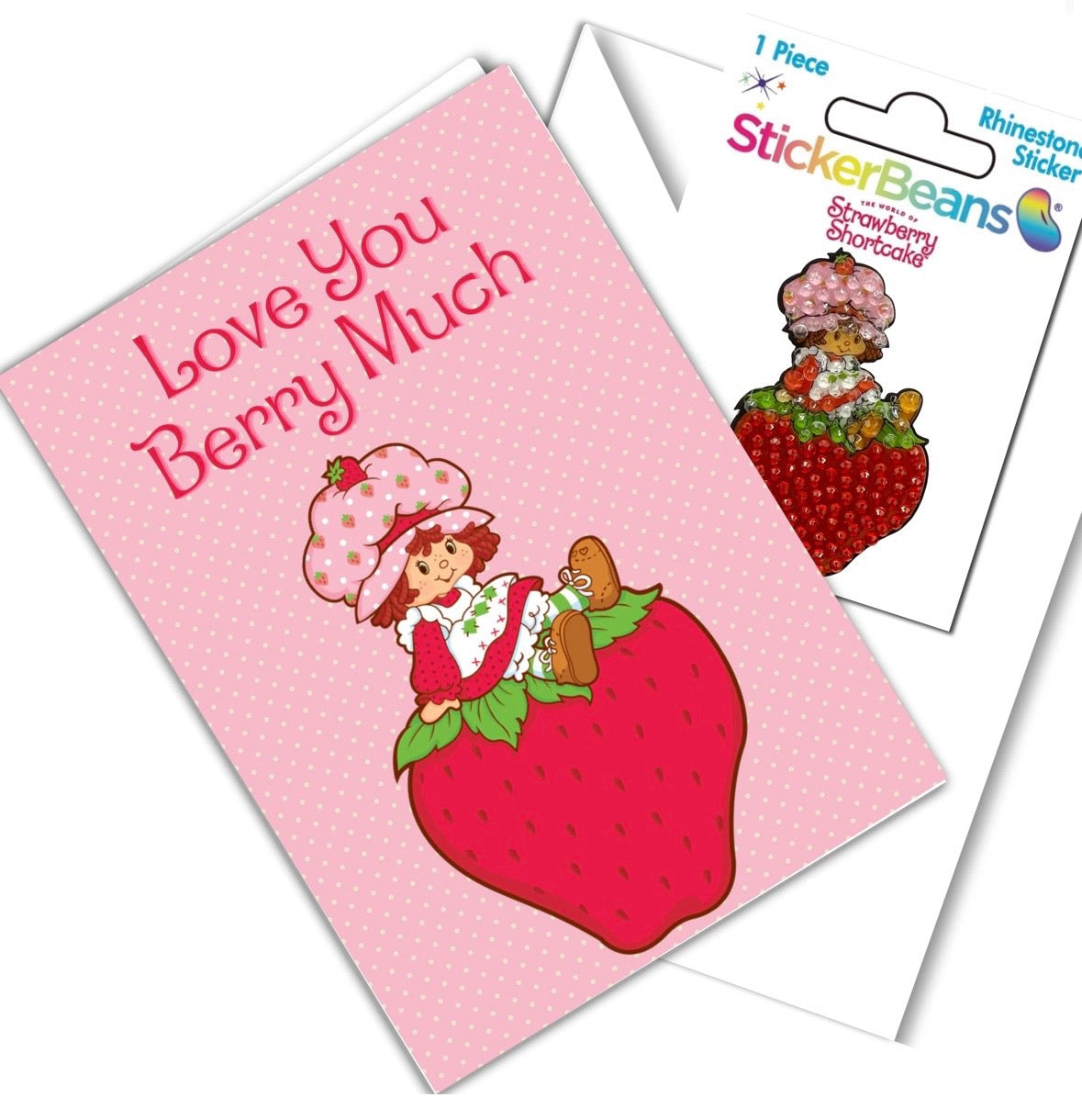 StickerBeans Greeting Card/StickerBean Combo