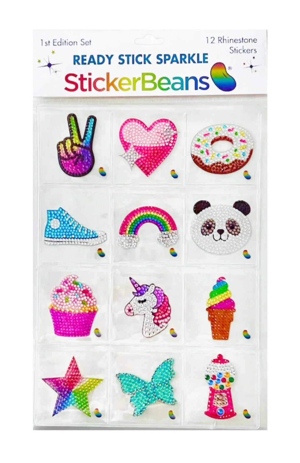 Stickerbean Set of 12 1st Edition