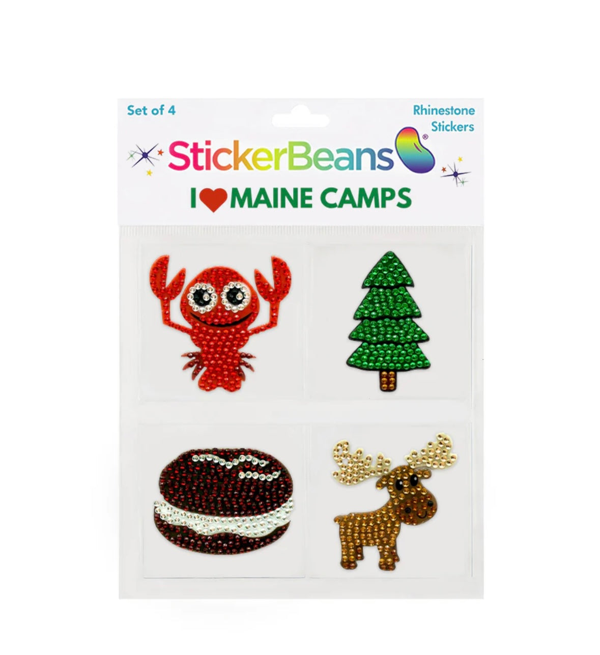 StickerBeans Set of 4