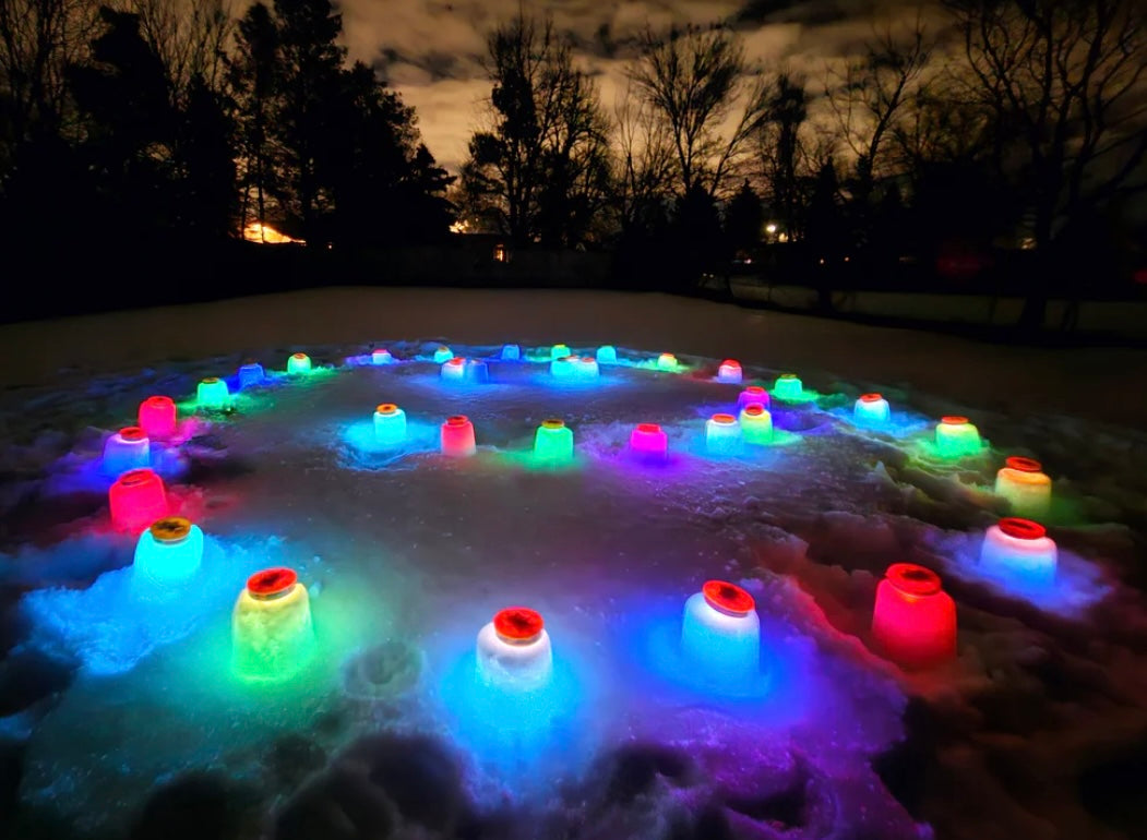 LED Snow Candles & Mold Kit