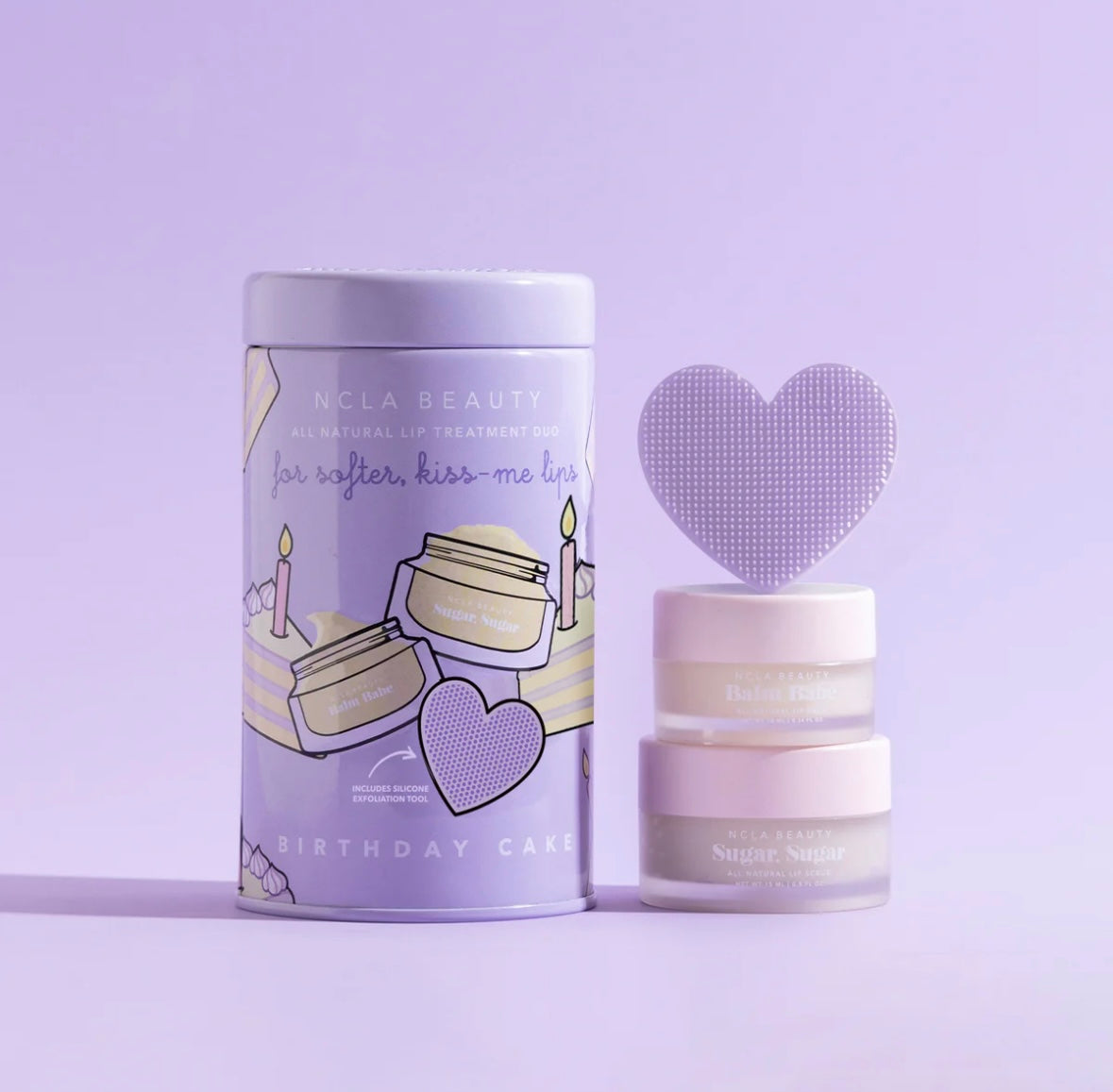 NCLA Beauty Lip Care Duo and Lip Scrubber