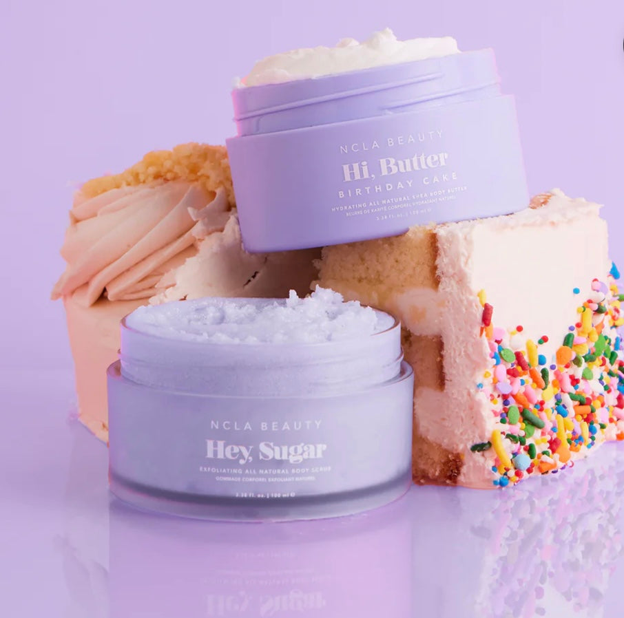 BIRTHDAY CAKE BODY SCRUB + BODY BUTTER SET