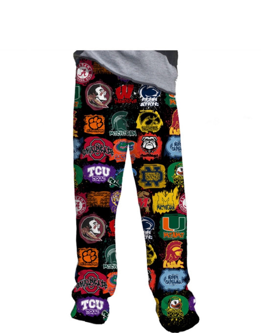 College Graffiti Lounge Pants