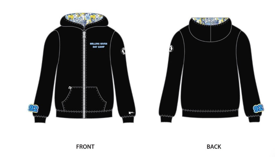 RRDC Zip Up Sweatshirt