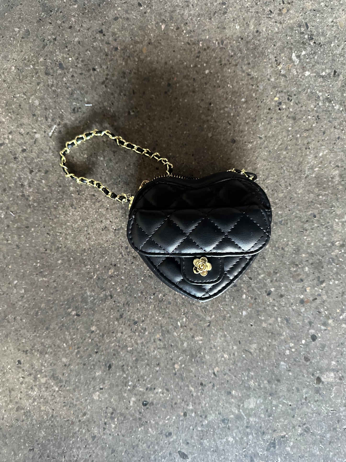 Quilted Heart Bag