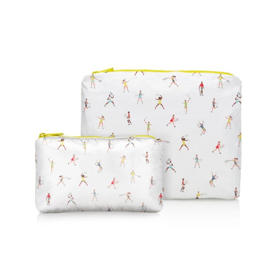 Set of Two - Organizational Packs - Tennis Match Pattern by HILOVE