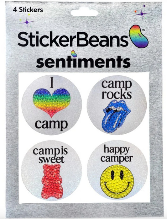 Camp Sentiments StickerBeans