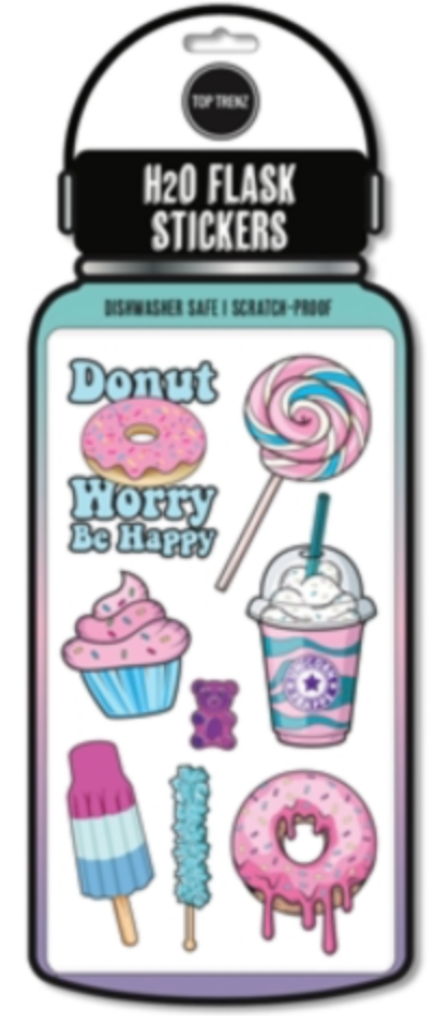 H20 Flask Sticker Sheets