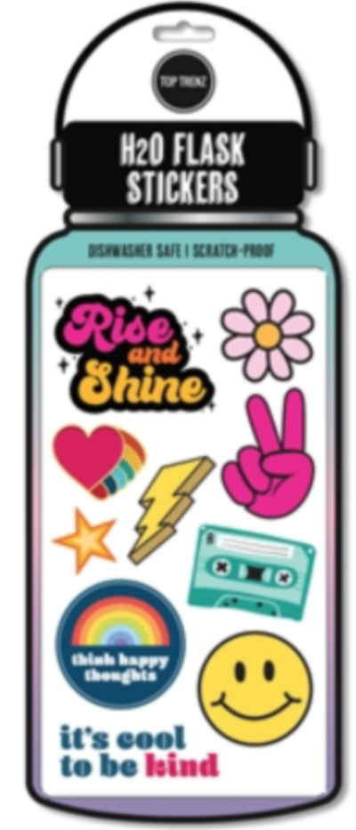 H20 Flask Sticker Sheets