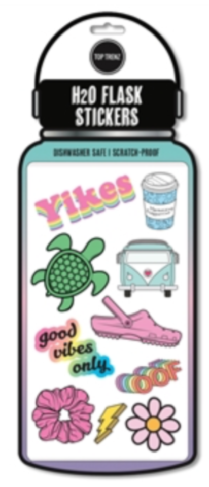 H20 Flask Sticker Sheets