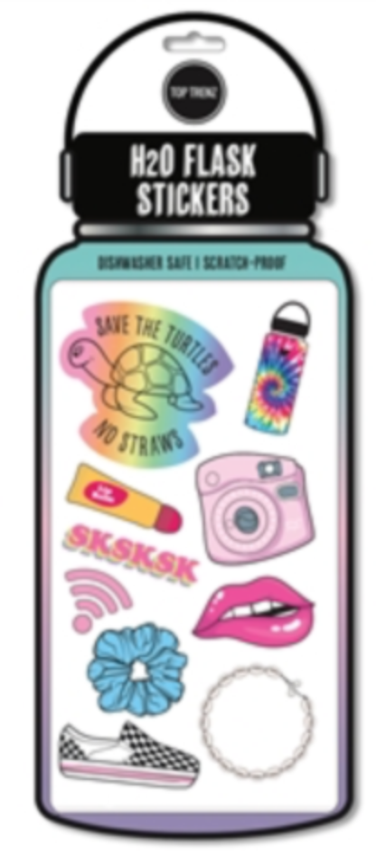 H20 Flask Sticker Sheets