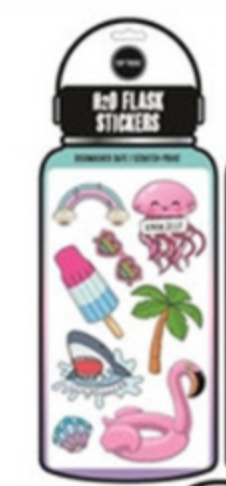 H20 Flask Sticker Sheets