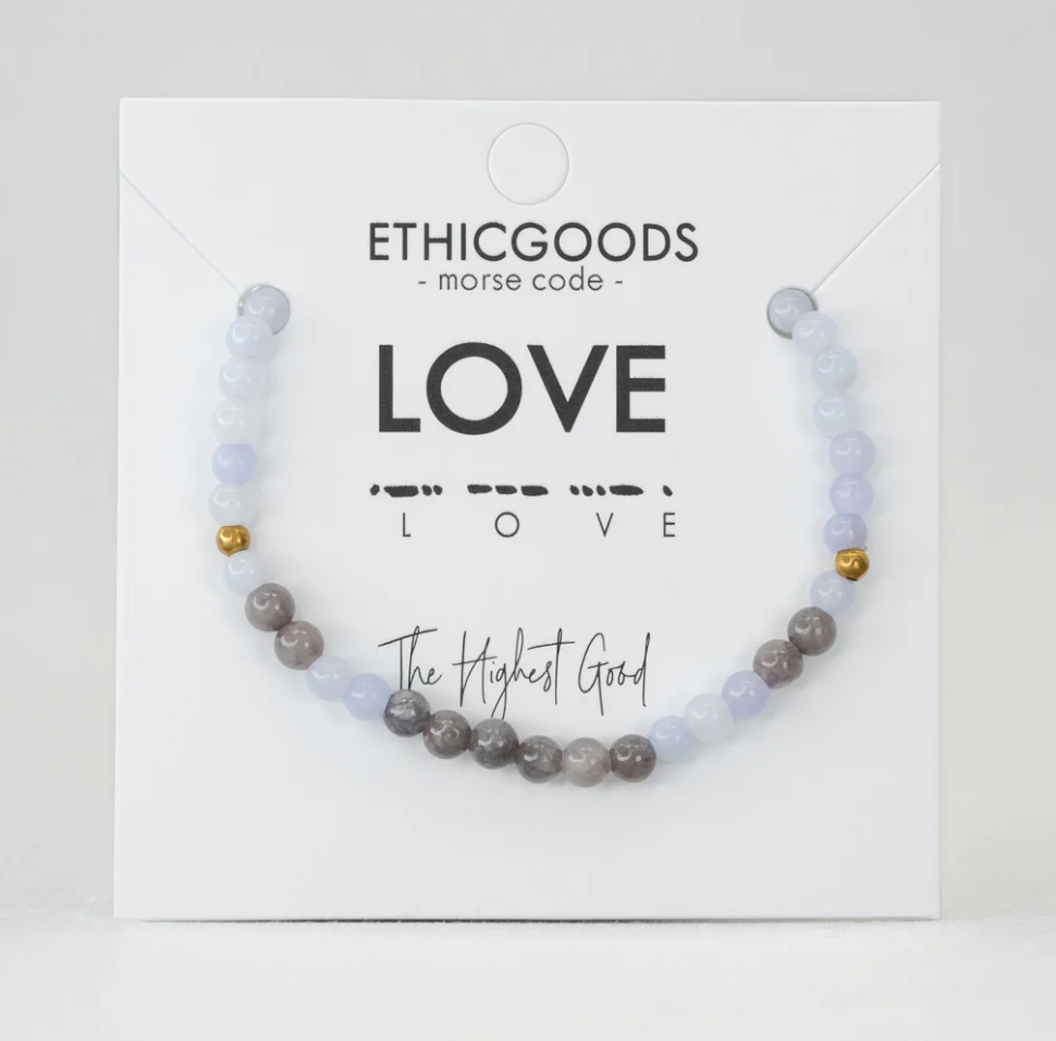 Morse Code Love Bracelet