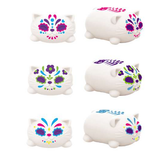 NeeDoh Sugar Skull Cats