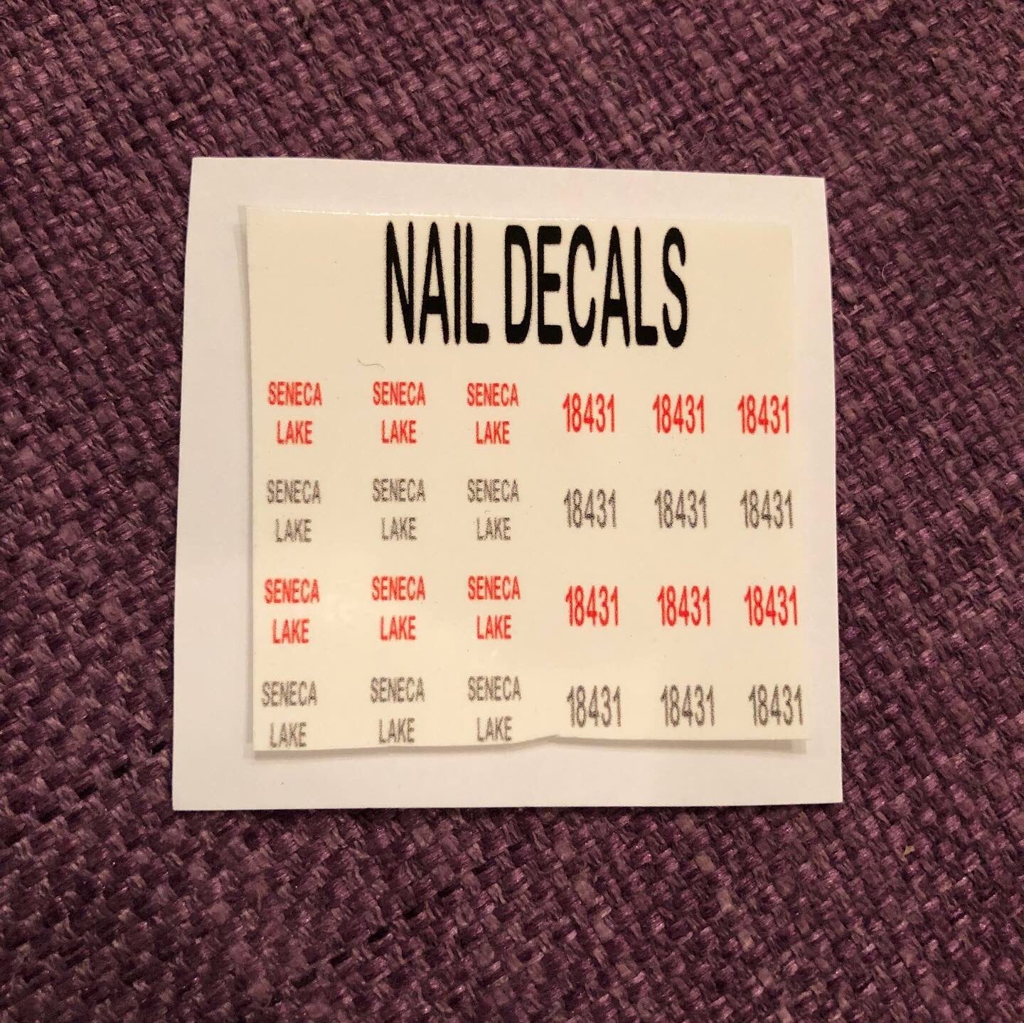 Nail Decals