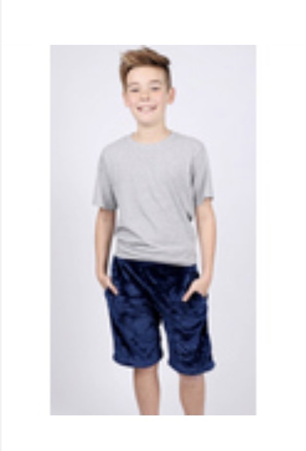 Solid Fuzzy Shorts