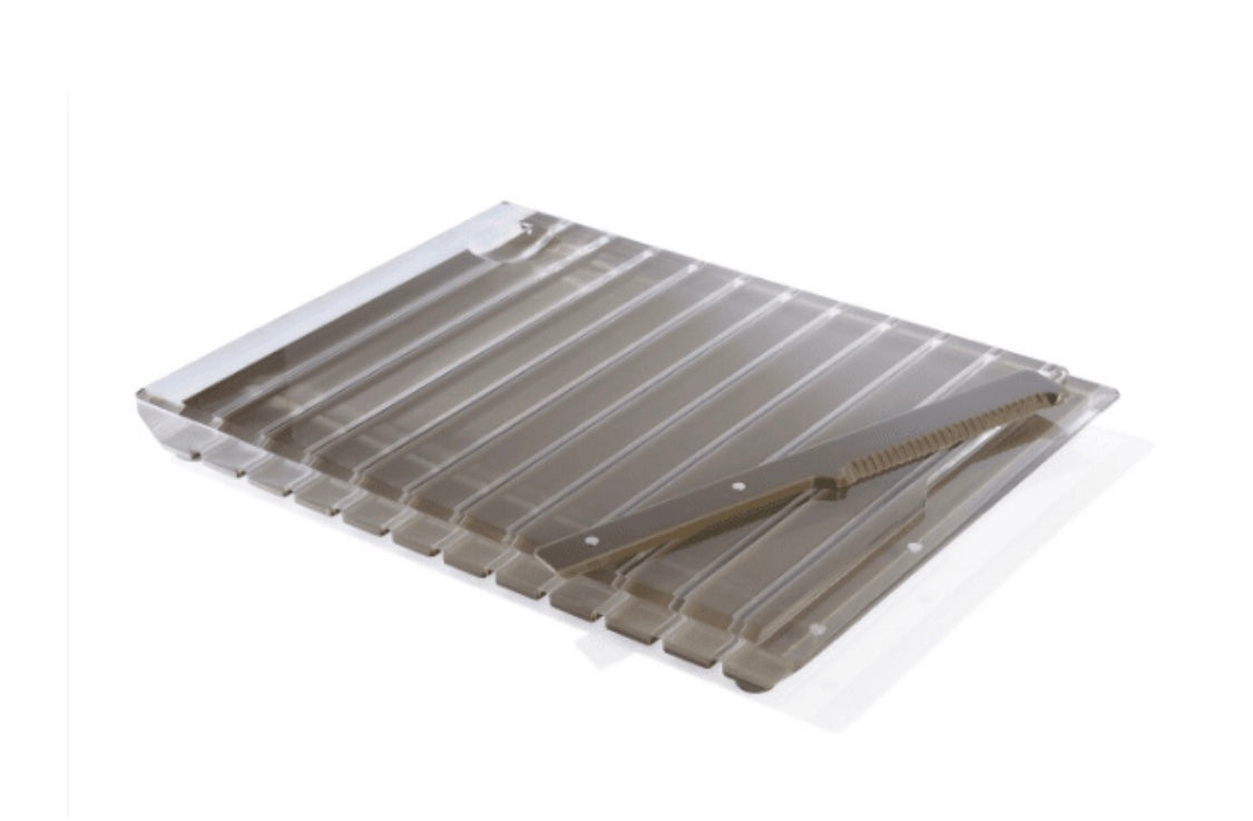 Lucite Challah Board - Striped