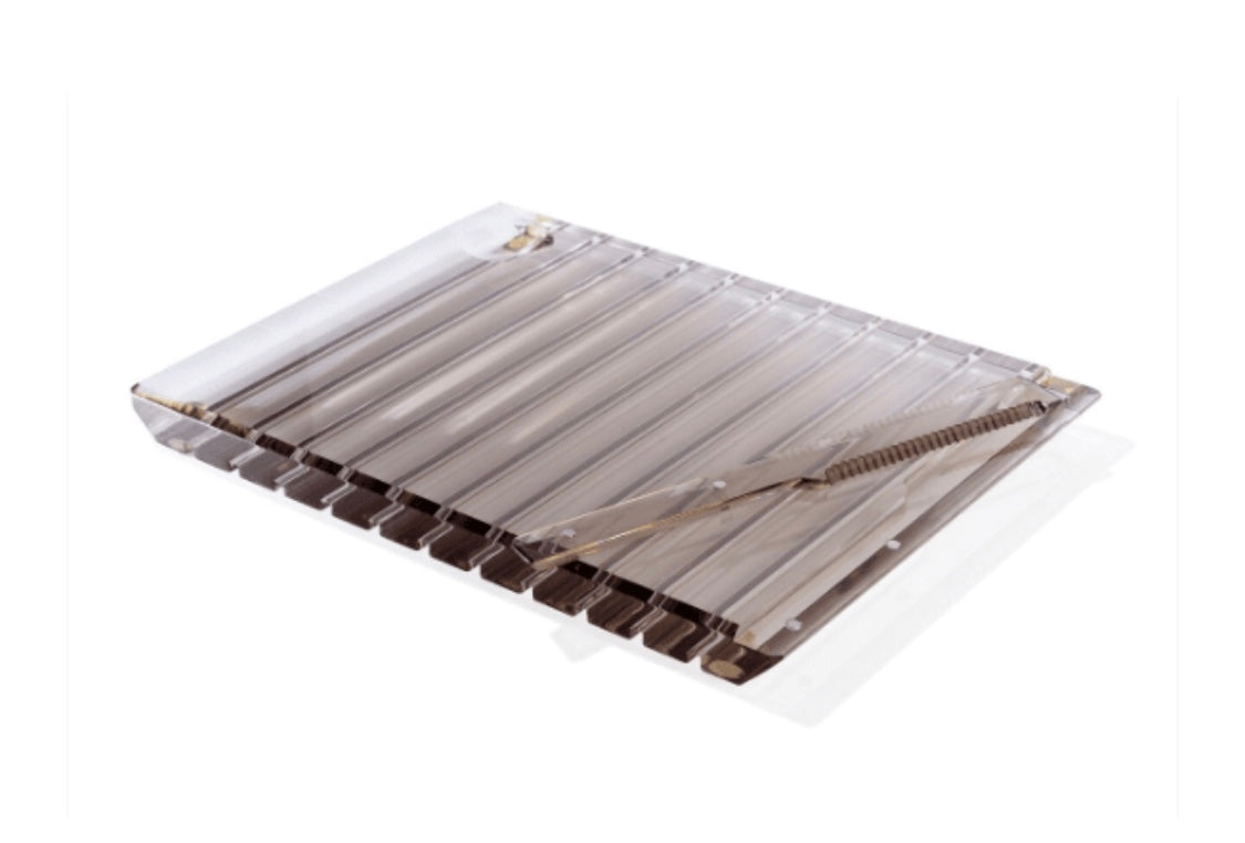 Lucite Challah Board - Striped