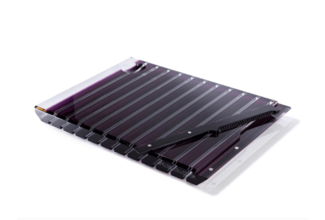 Lucite Challah Board - Striped