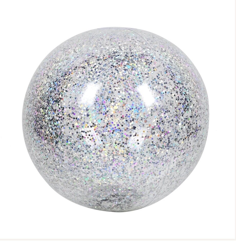 Inflatable Beach Ball Glitter