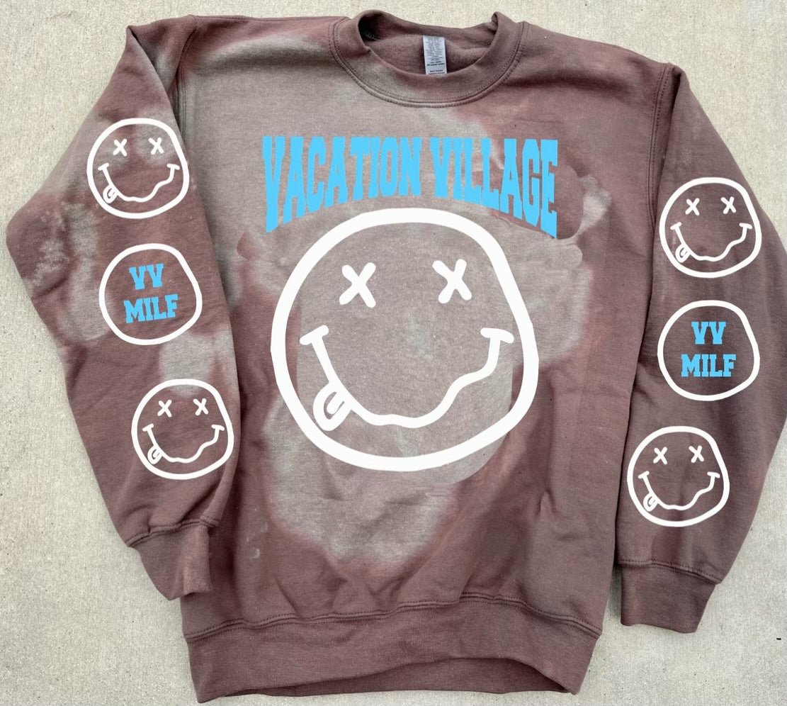 "Nirvana Smiley" Sweatshirt