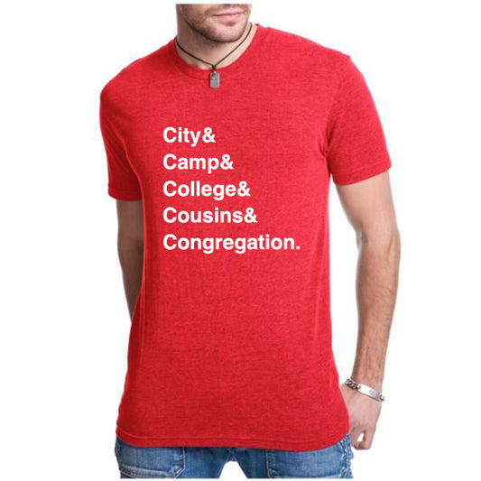 Jewish Geography T-shirt