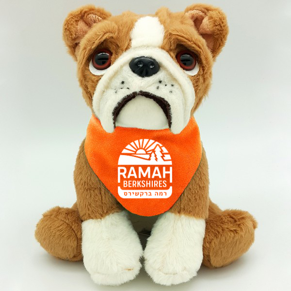 Camp Ramah Stuffed Dog with Bandana