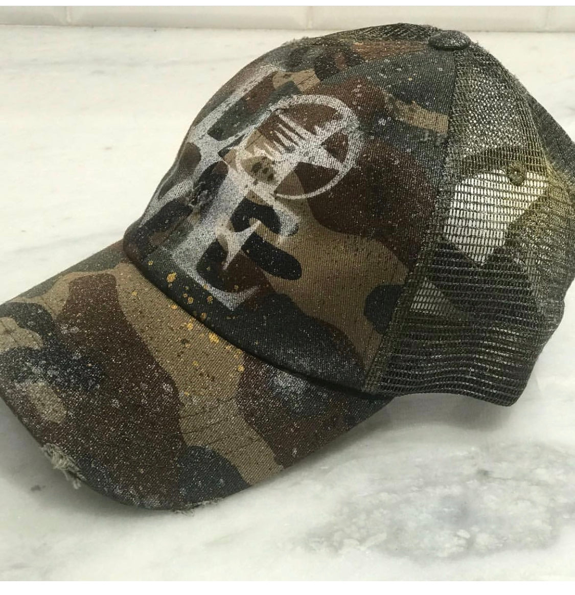 Hand Painted Hat