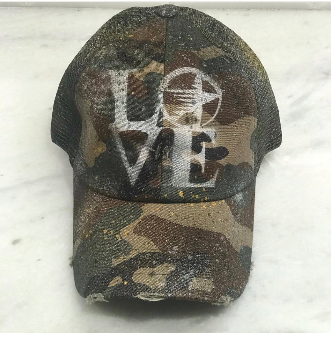 Hand Painted Hat