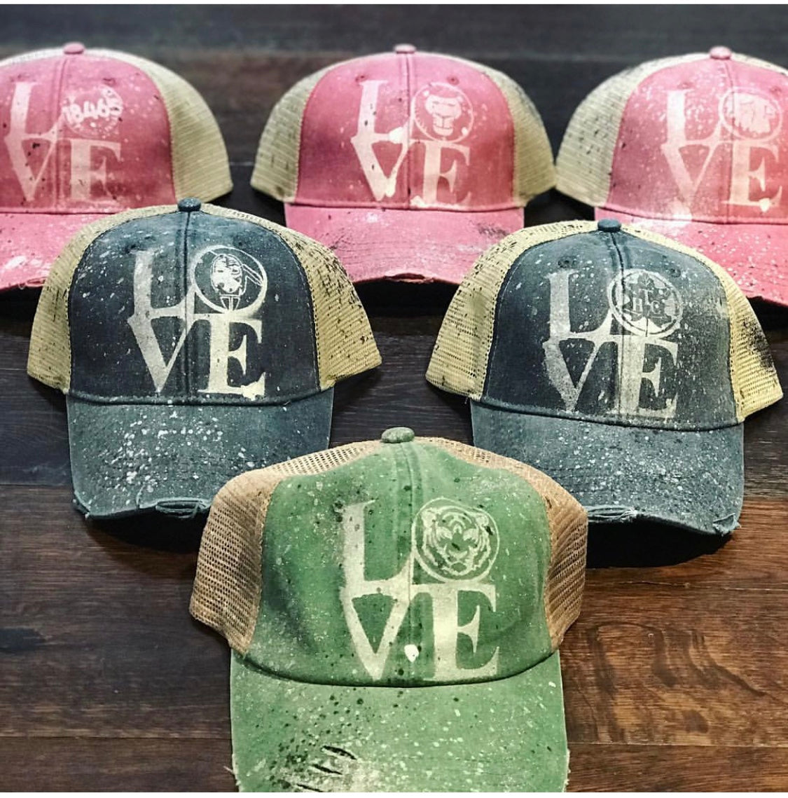 Hand Painted Hat