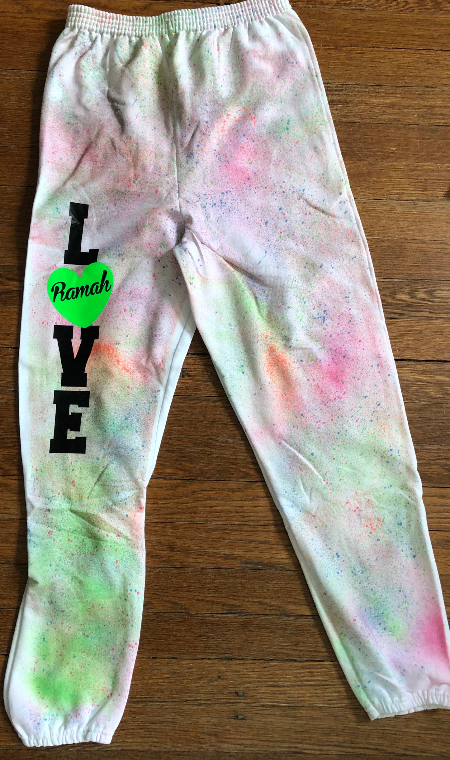 Ramah Neon Splatter Sweatpant