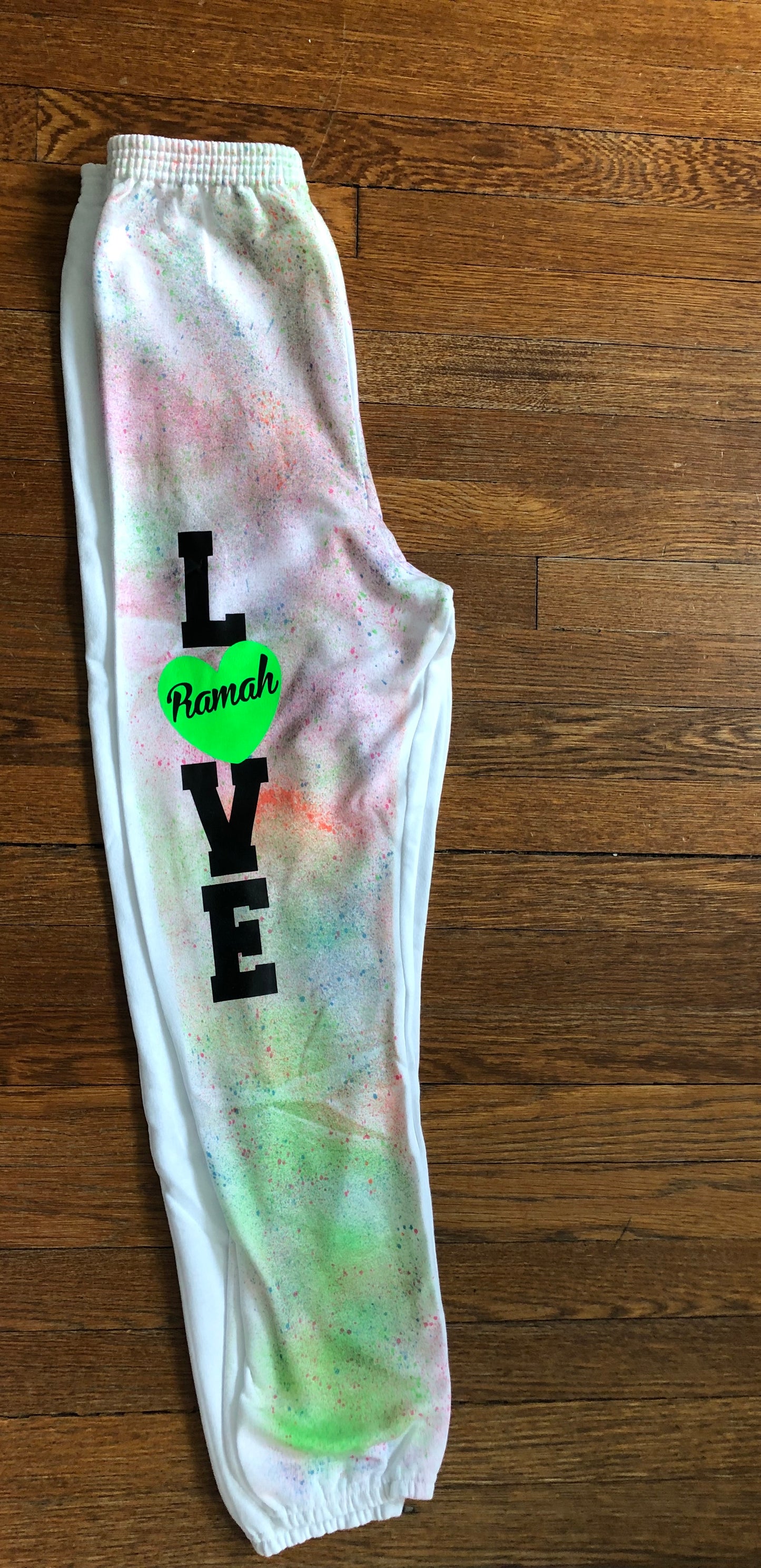 Ramah Neon Splatter Sweatpant