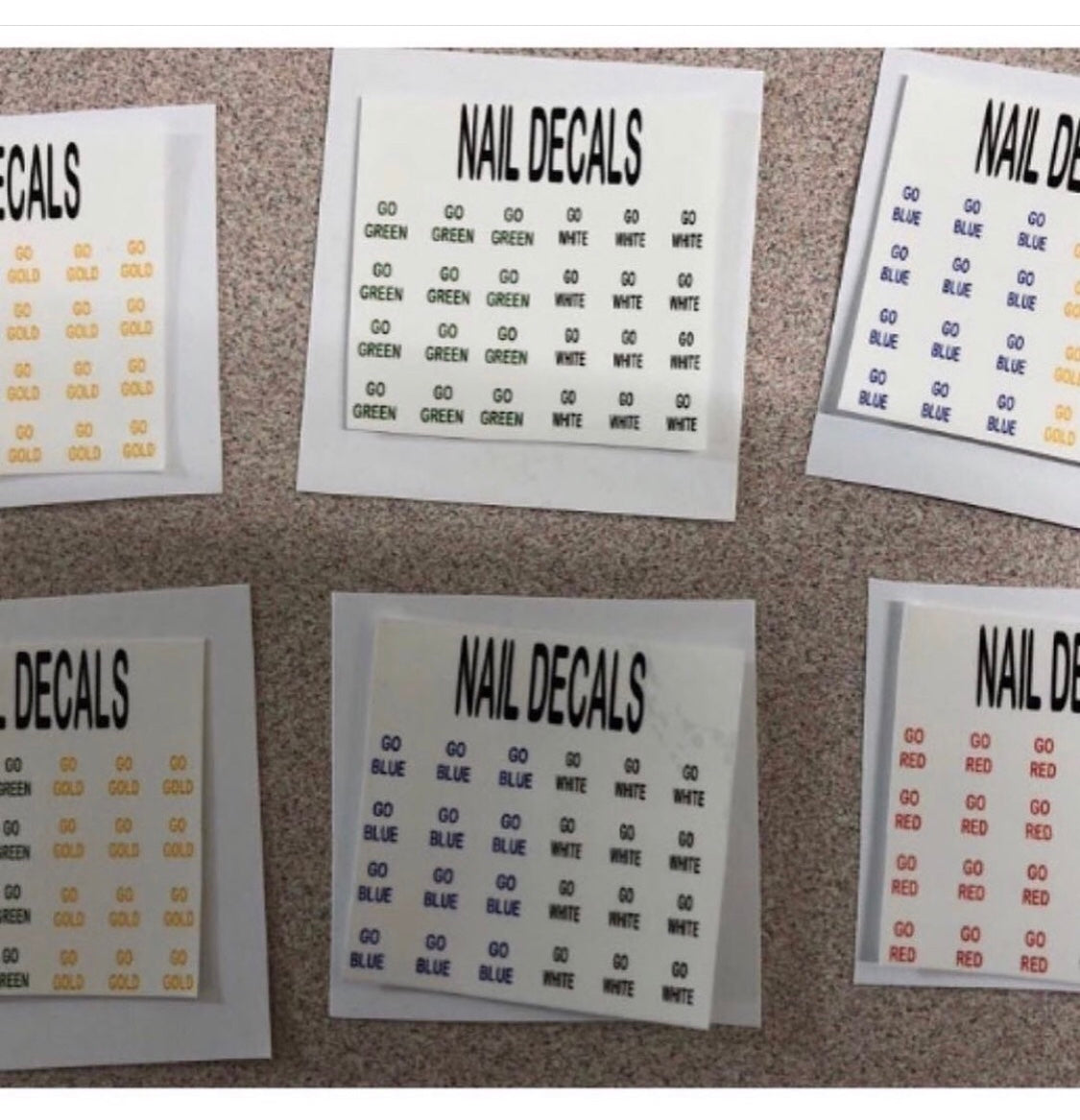 Nail Decals