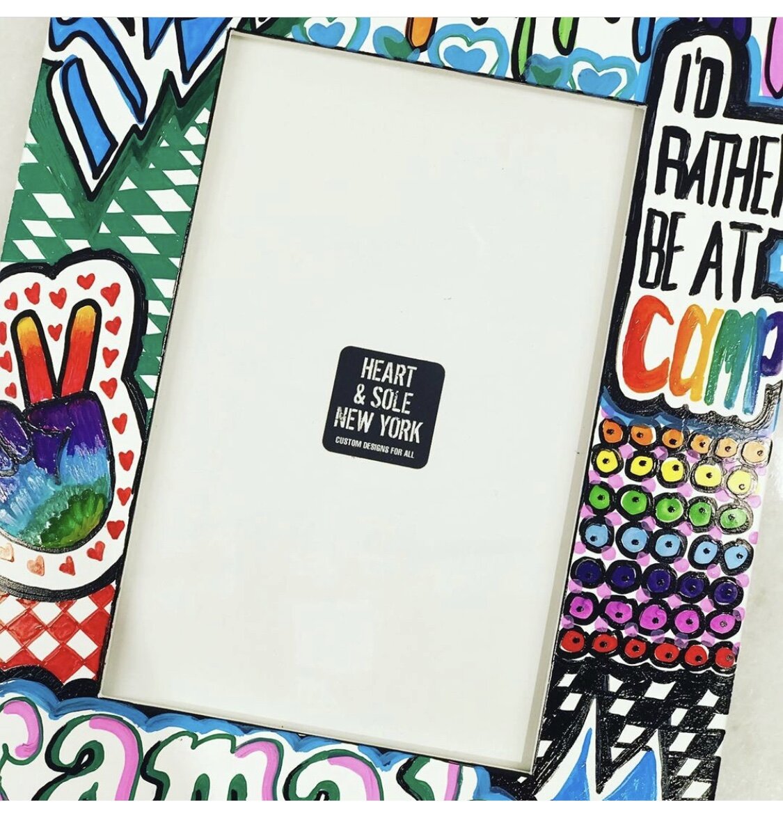 Hand Drawn Ramah Picture Frame