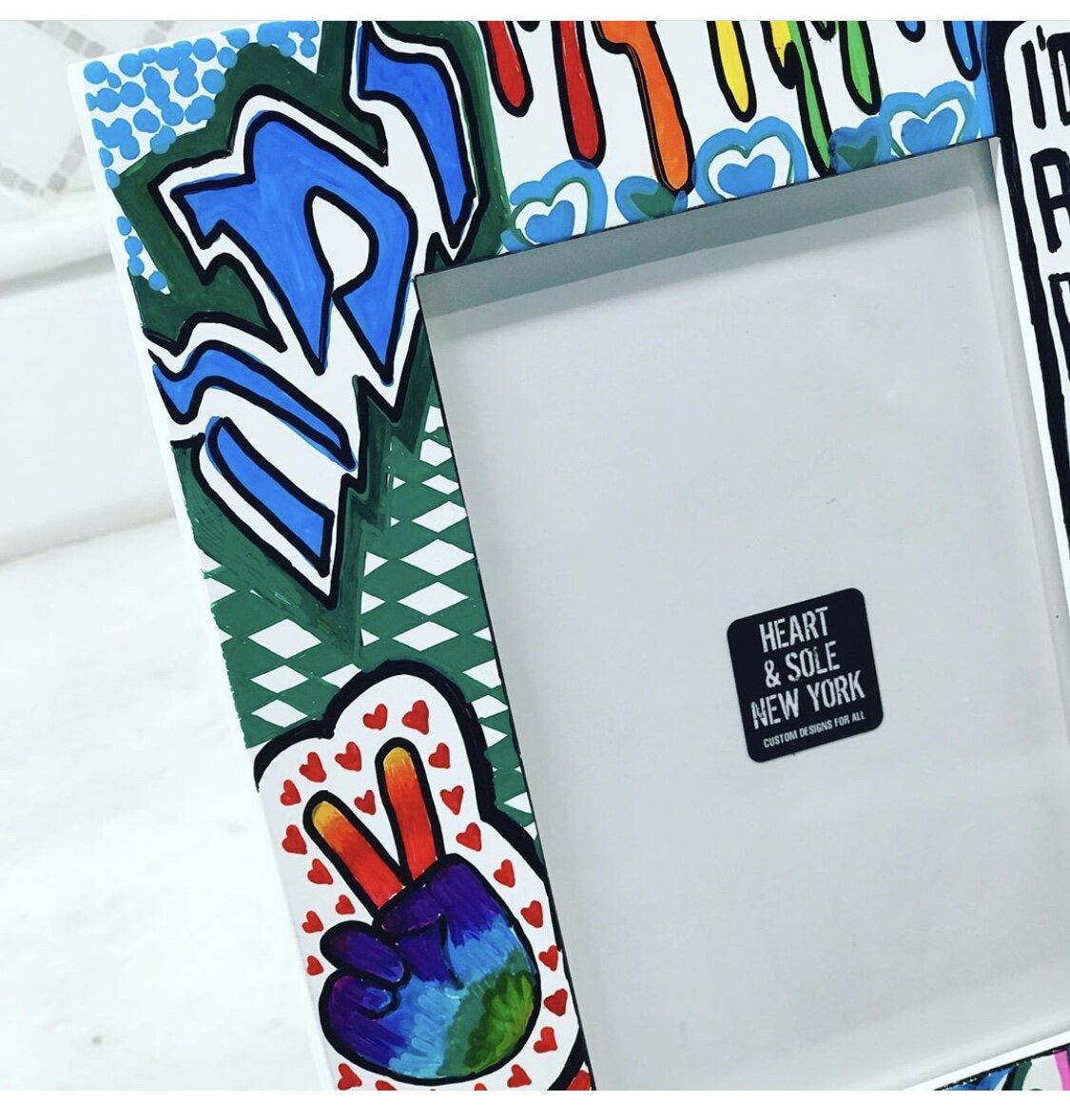 Hand Drawn Ramah Picture Frame