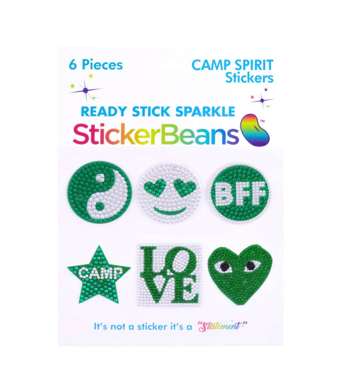 Camp Spirit StickerBeans
