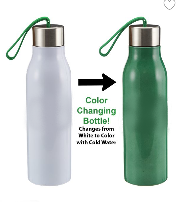 Ramah Berkshires Color Changing Water Bottle