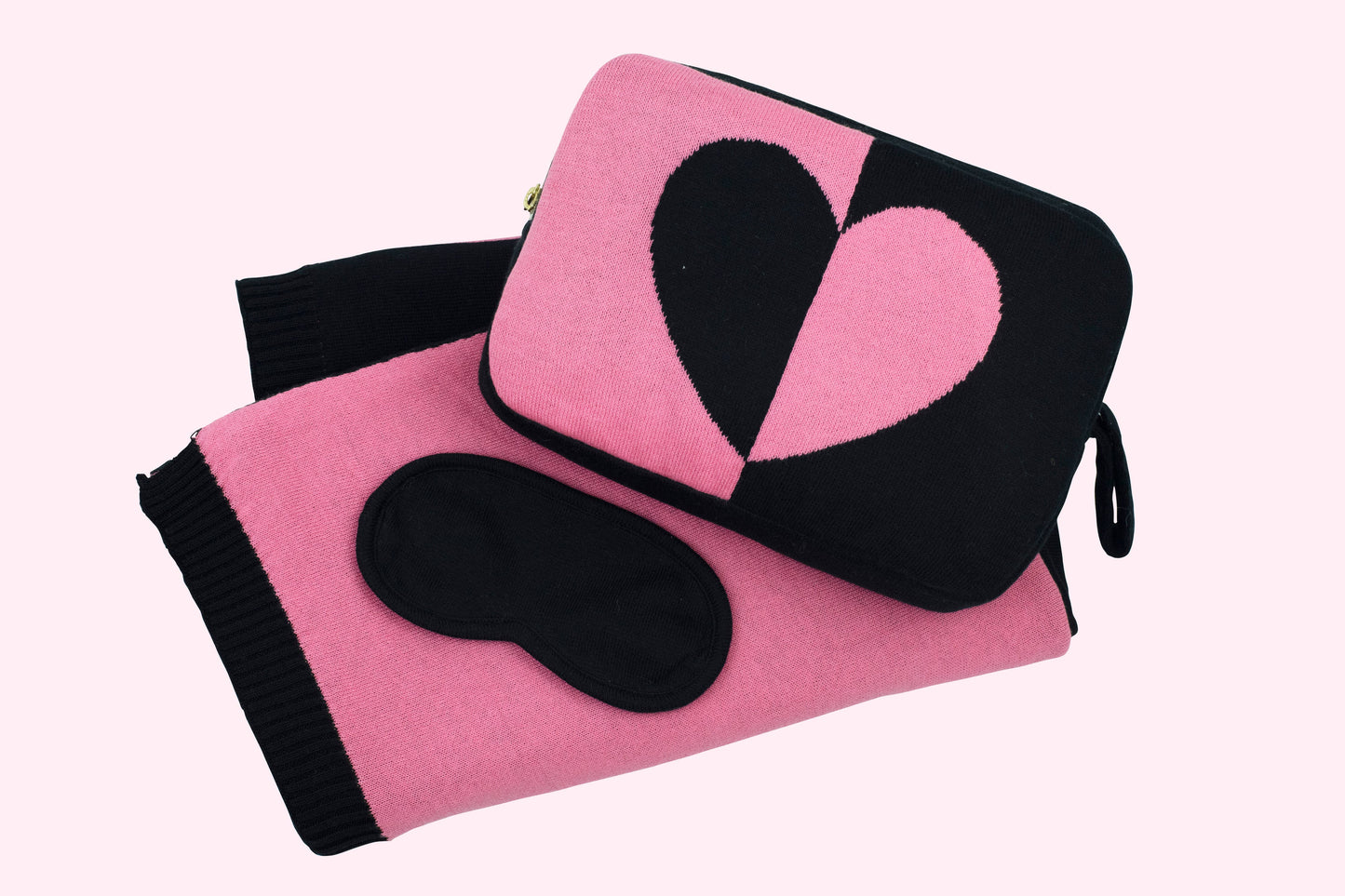 Dual - Hearty Heart - Black/Clutter Pink