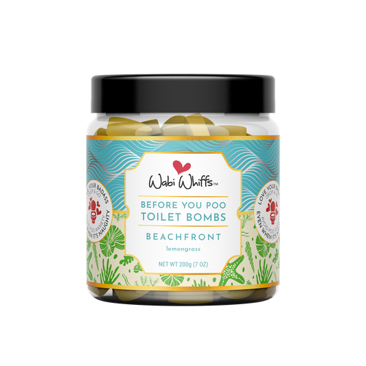 200g Beachfront (Lemongrass) Toilet Bombs