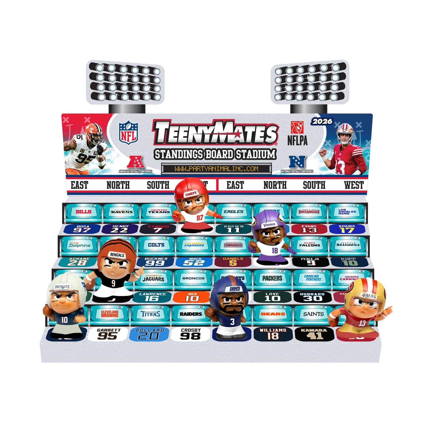 NFL TeenyMates Collector Tin 2026