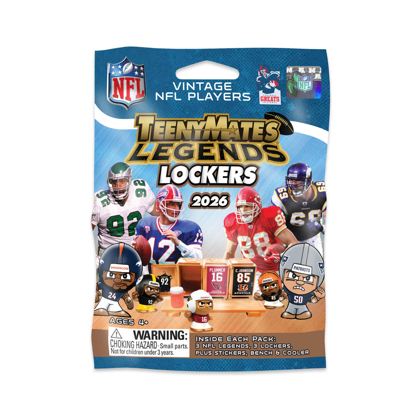 TeenyMates Legends Locker Room Set 2026