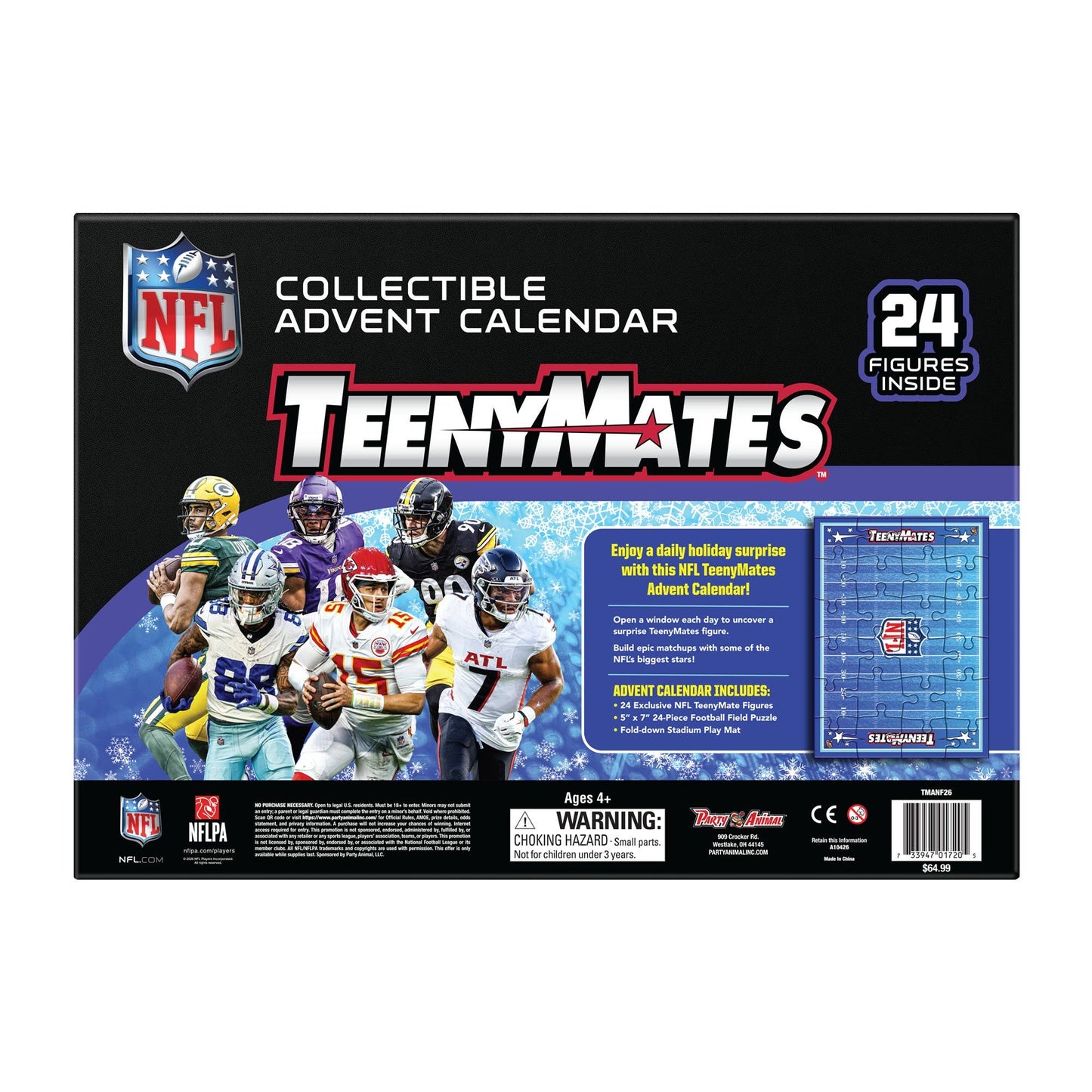 TeenyMates NFL Advent Calendar 2026