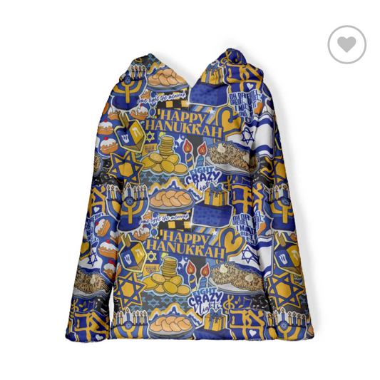 Chanukah Fuzzy Hoodie
