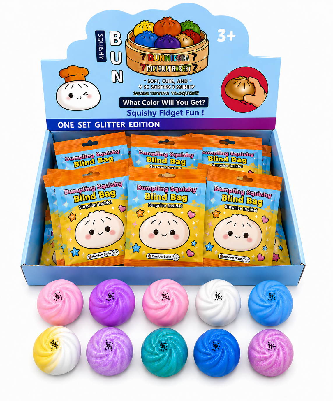 Mini Steamed Bao Bun Dumpling Mystery Bag