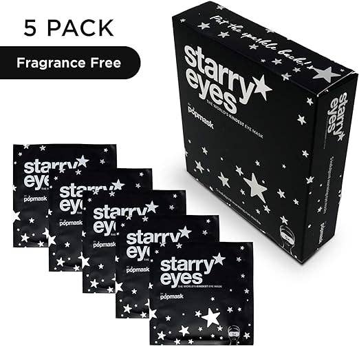 Starry Eyes Fragrance-free Self-warming Sleep Masks (5 Pack)