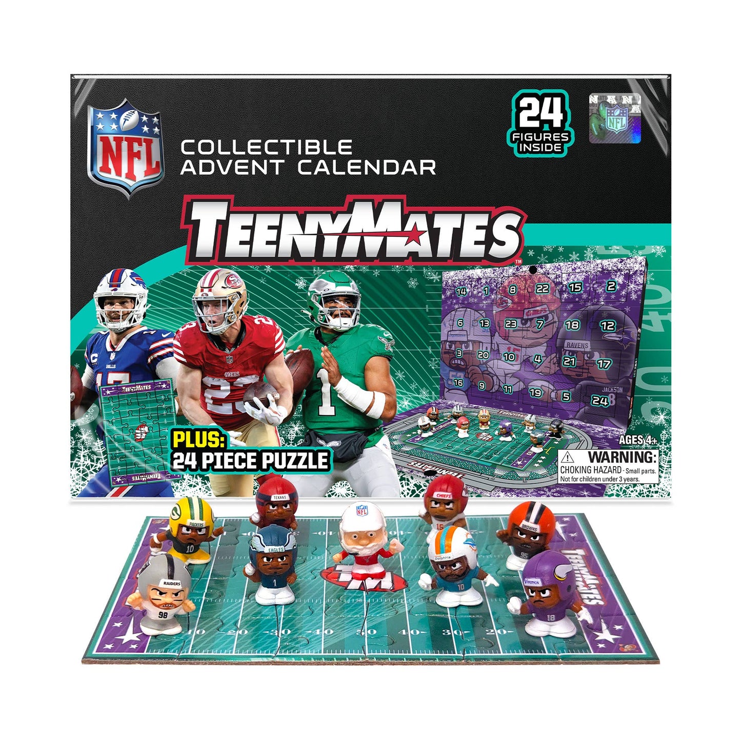 NFL TeenyMates Advent Calendar 2025