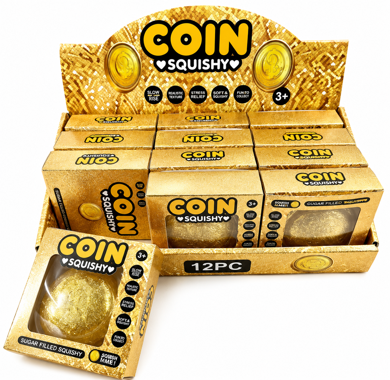 Gold Coin / "Hanukkah Gelt" Squishy